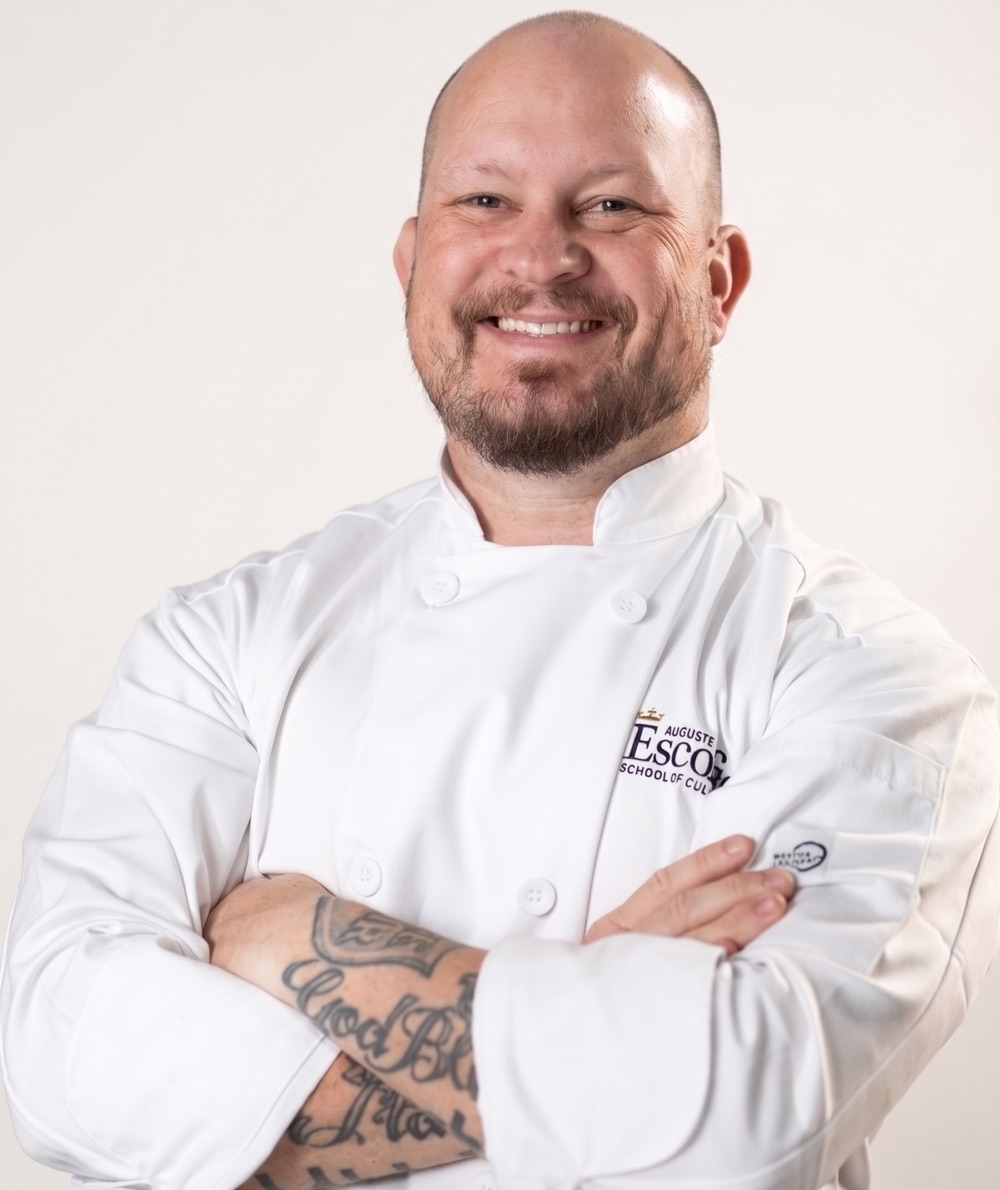 Chef Luke Shaffer, Escoffier chef instructor