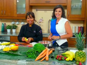 Chef Leah @Fox31 food shoot