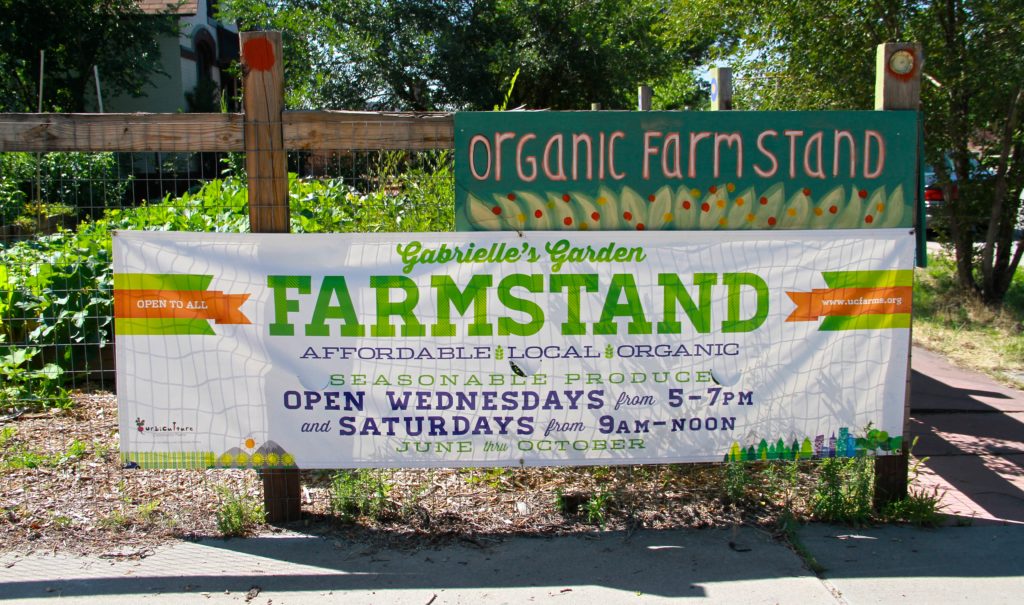 Gabrielle’s Garden organic farm stand