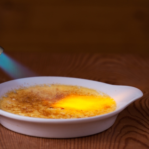 Blowtorches are useful for more than just creme brulee.
