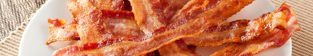 Cooked Greasy Bacon
