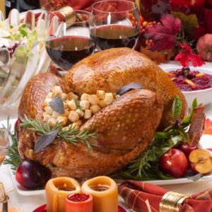 See our guide to pairing alcohol with your Thanksgiving feast.