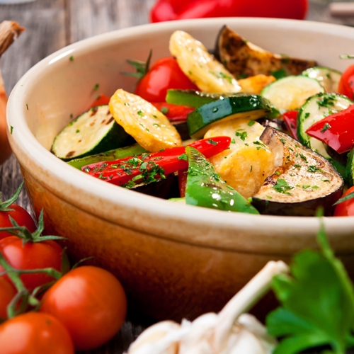 It's important to frame the item you are photographing with something in the shot. In this photo a bowl brings the viewers focus to the vegetables inside it.