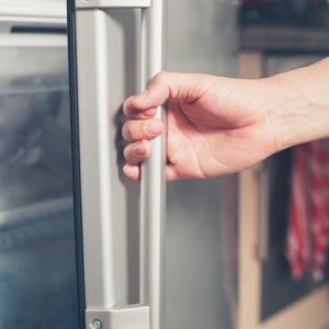 Open up your fridge and see what items you don't need or that have passed their expiration date. Throw them out so you'll have more room for items that are edible.