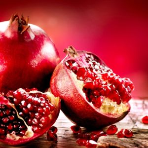 Pomegranates are best during the fall season.