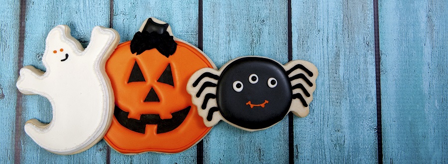 Halloween Cookie Background