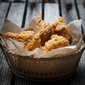 Lard is an essential part of traditional Southern fried chicken.