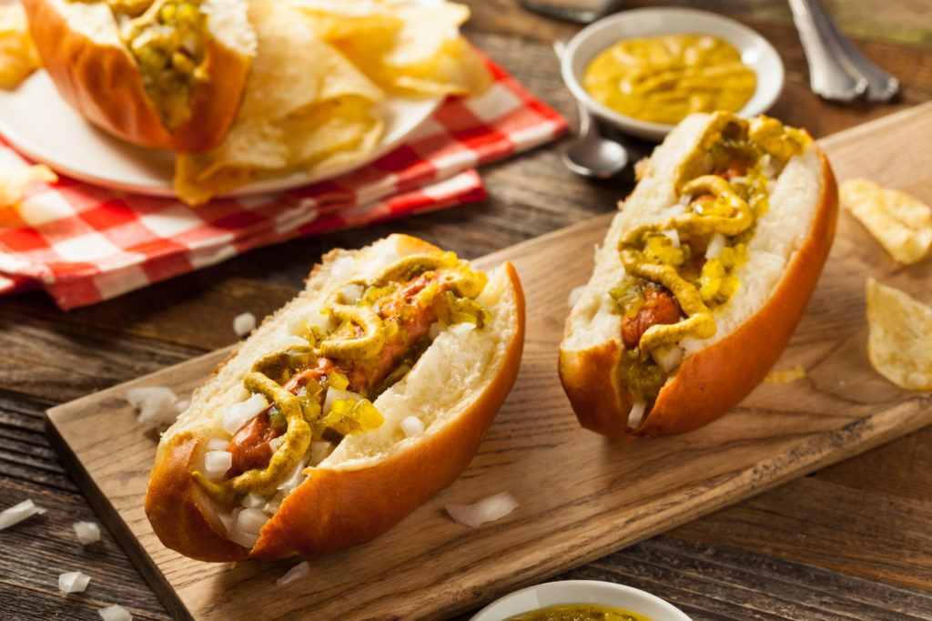 Don't be afraid to get a little funky with your hot dogs toppings.