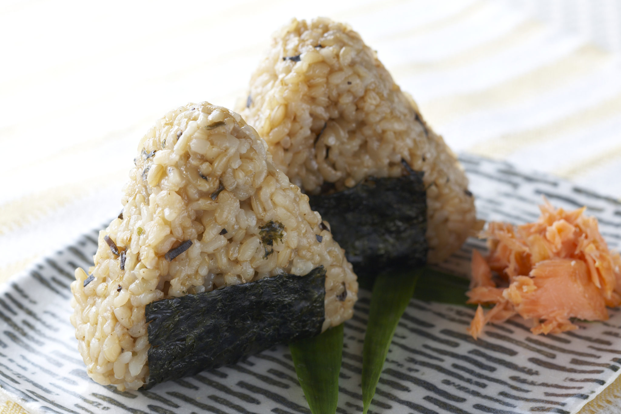 The art behind onigiri, Japanese rice balls. 