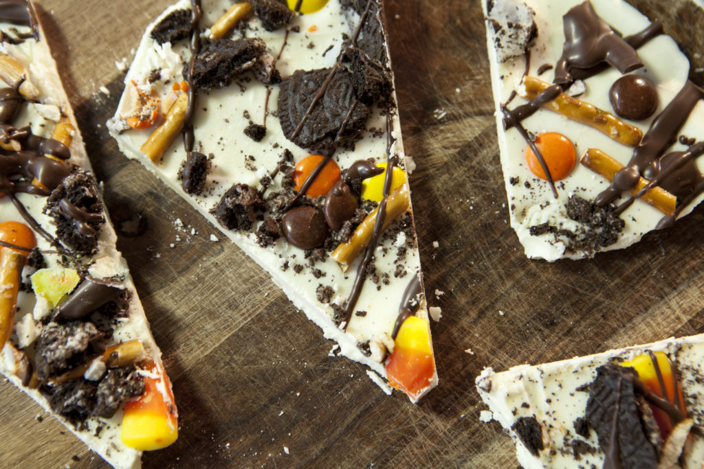 Chocolate Halloween Bark Recipe