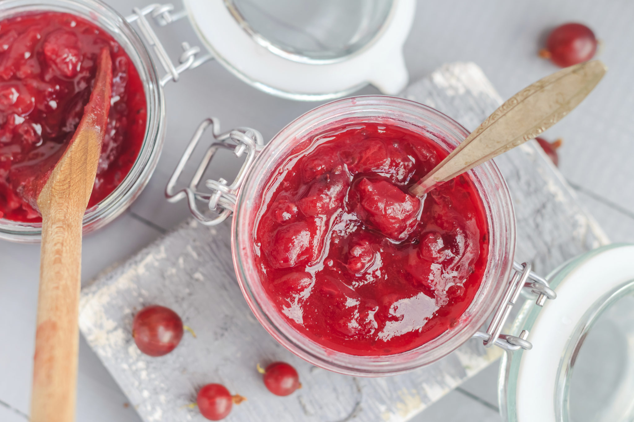 Jams are a great way to preserve summer's fresh fruit all year long. 