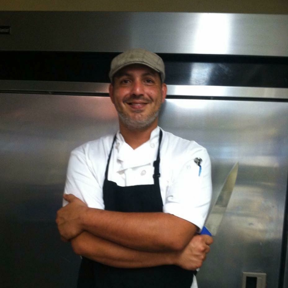 Online culinary program student Mitchell Rodriguez.