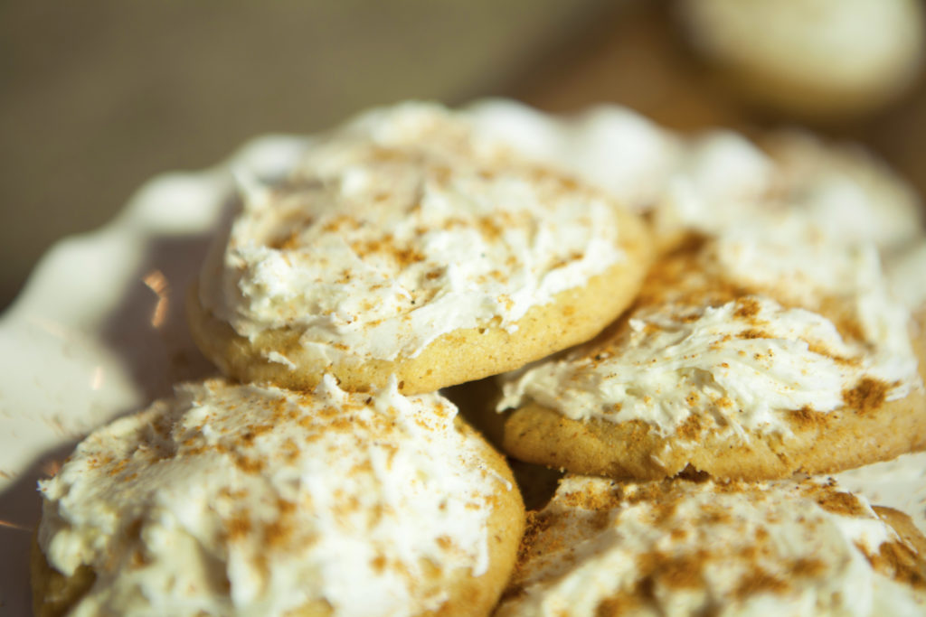 Eggnog cookies are the perfect holiday treat.