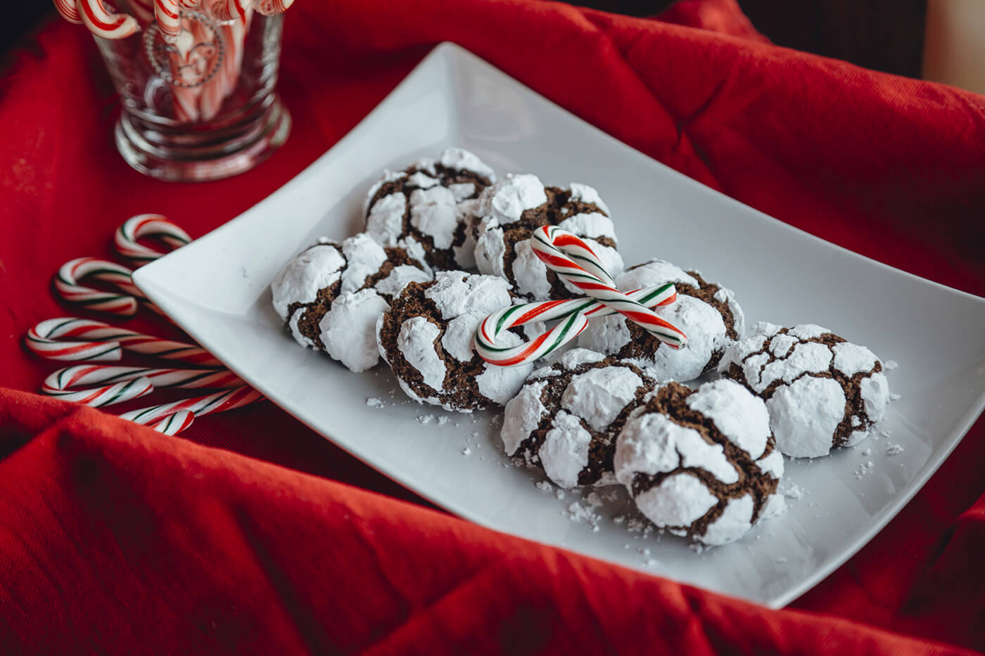 You can add some peppermint oil to make them extra festive. 