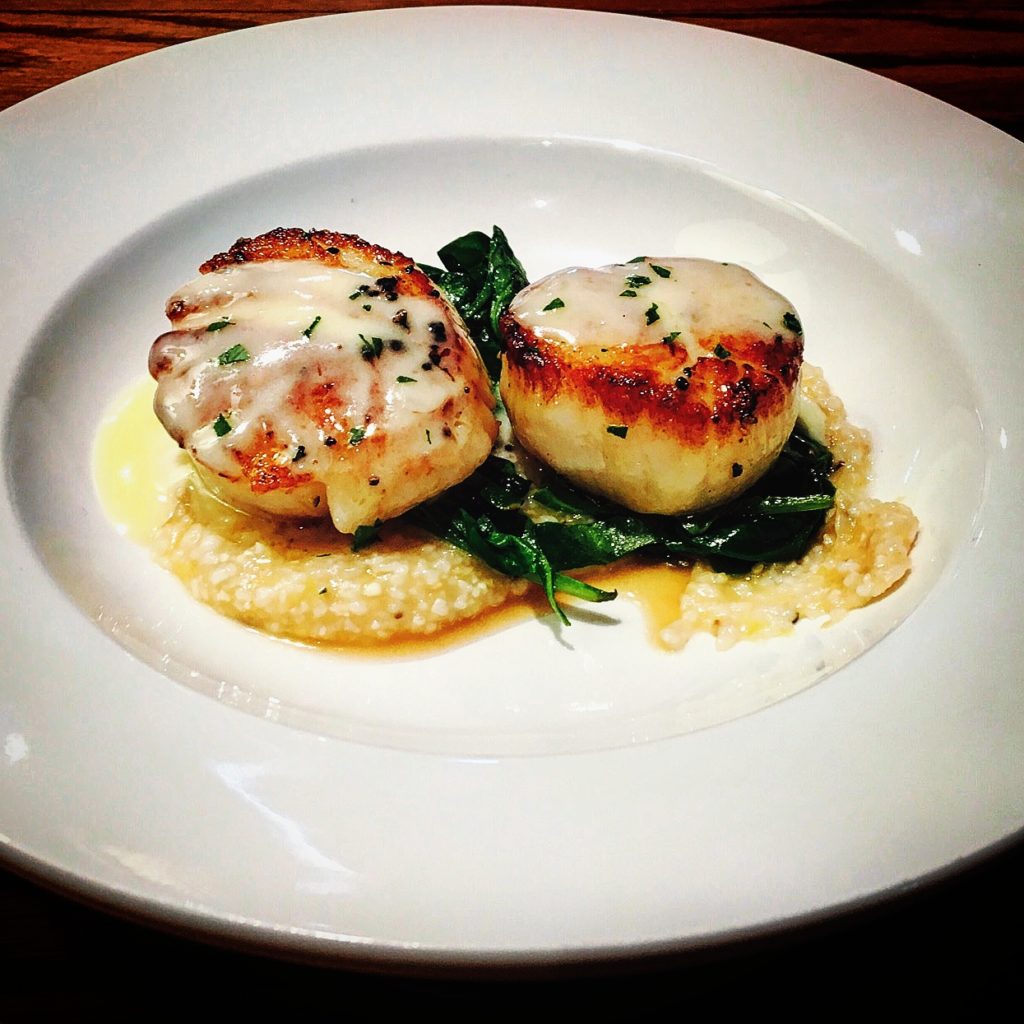 The menu is inspired by the East Texas dishes he was raised with and countries he visited in the military.