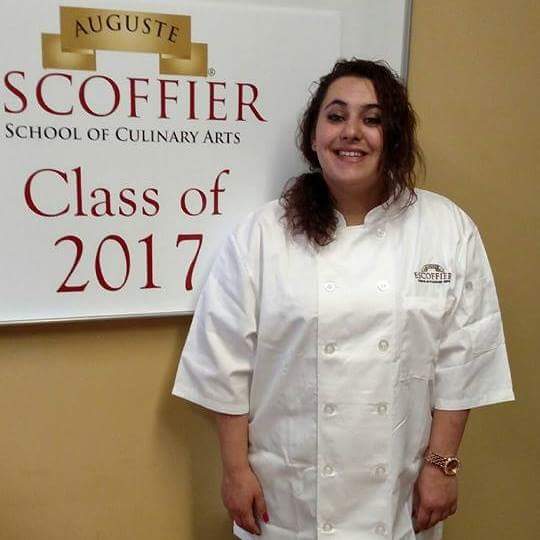 Breanna Ortiz, pastry arts student at the Boulder campus.