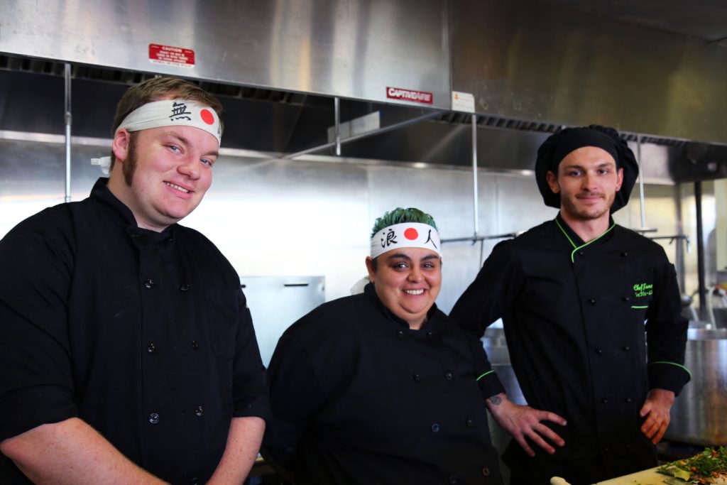 All in all, there are 3 Escoffier students working at Rocky Mountain Ramen. 