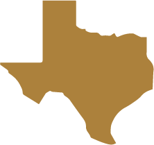 Graphic of the state of Texas