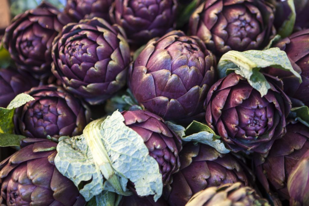 Purple Artichokes