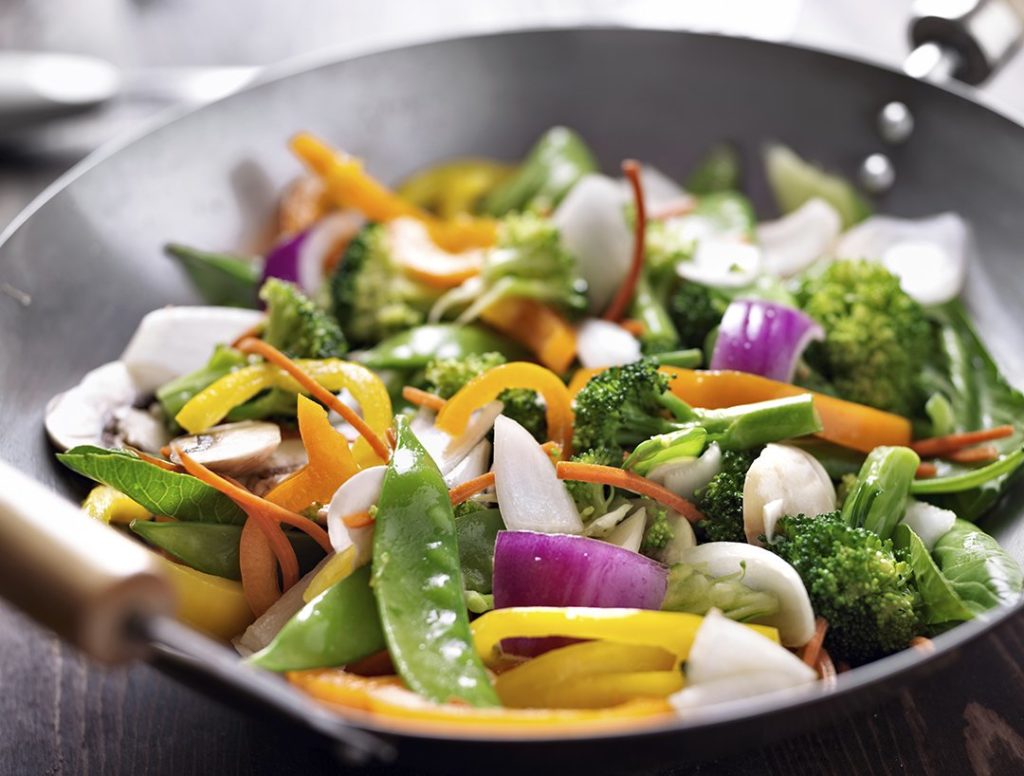 A stir-fry is an easy and delicious way to make leftover veggies a meal.
