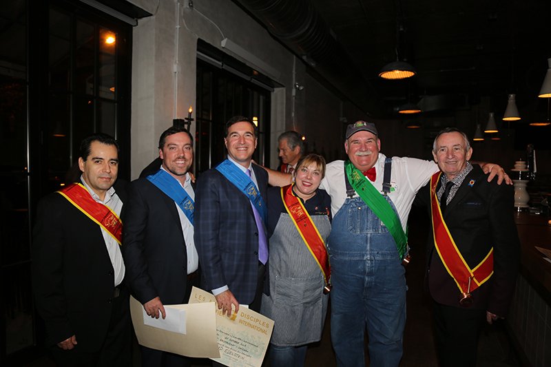 Six prominent culinary education figures were inducted into the Disciples d'Escoffier at Monteverde in Chicago