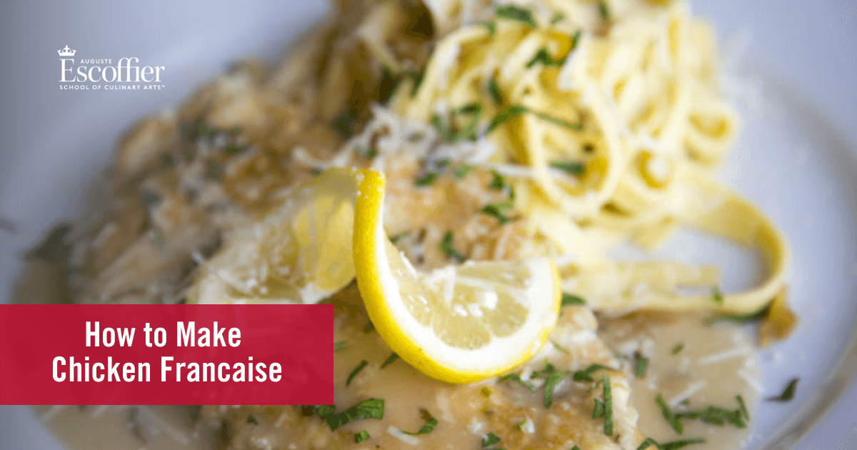 How to Make Chicken Francaise - Escoffier