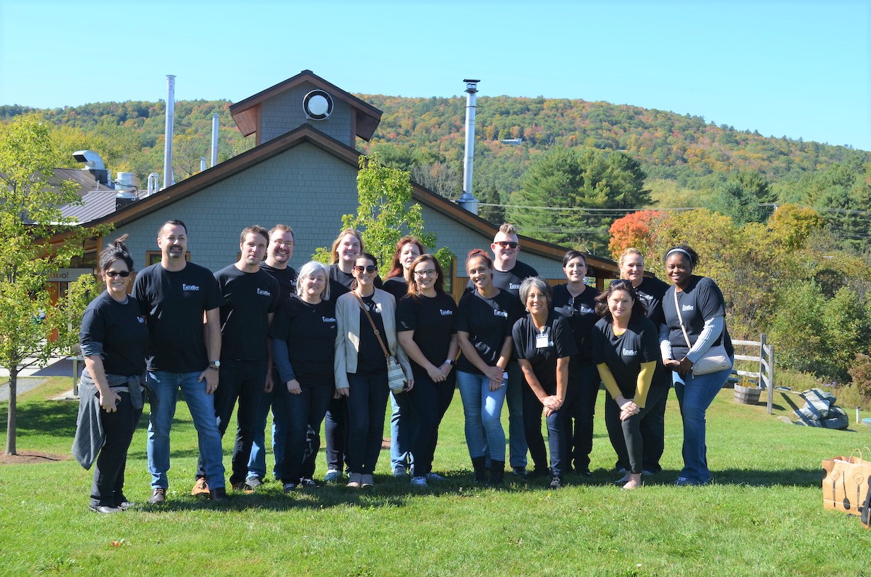 A group shot of our last Farm-To-Table Experience in Vermont.