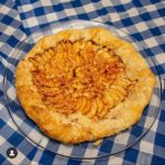 Apple Galette with Apricot Whiskey Glaze