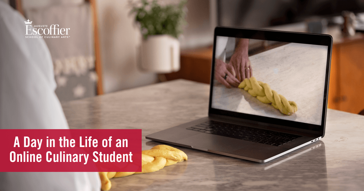 A Day in the Life of an Online Culinary Student Escoffier