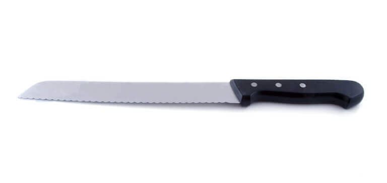 Choice 3 1/4 Hotel Style Smooth Edge Paring Knife with White Handle