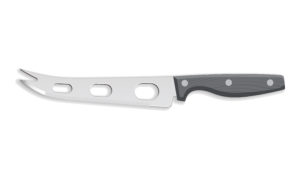 Cheese knife with holes