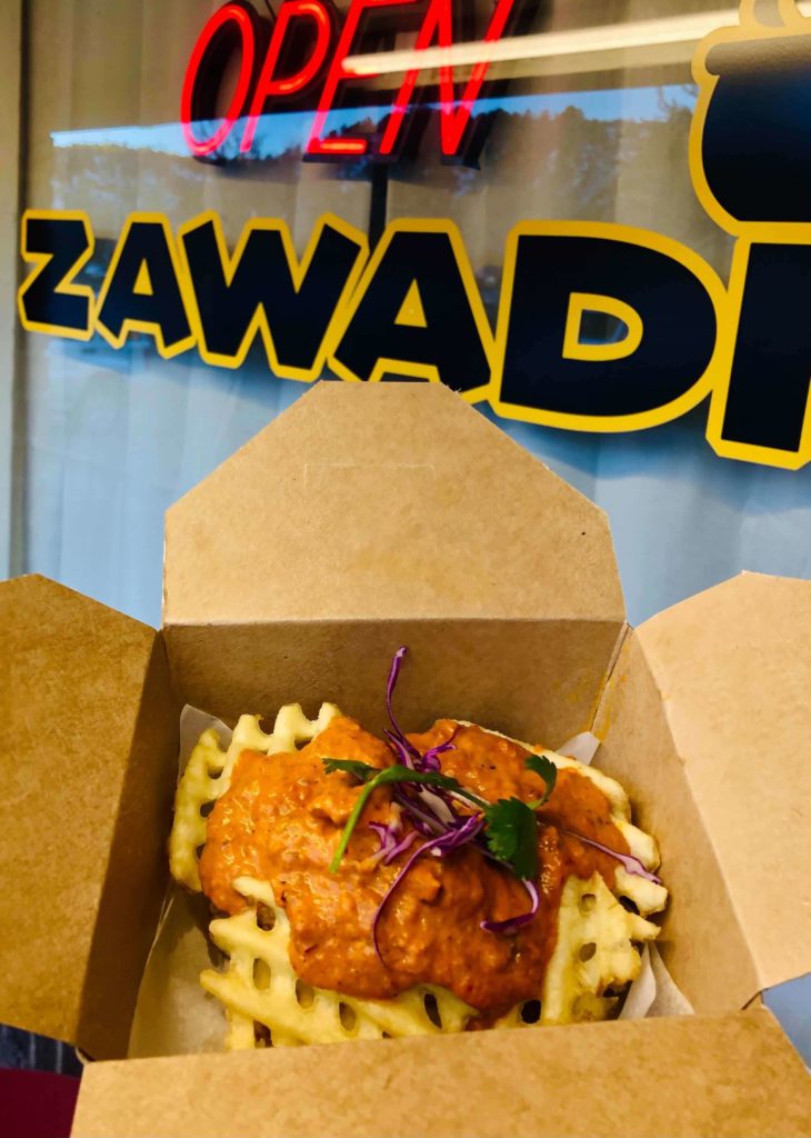 Eat Zawadi tikka fries