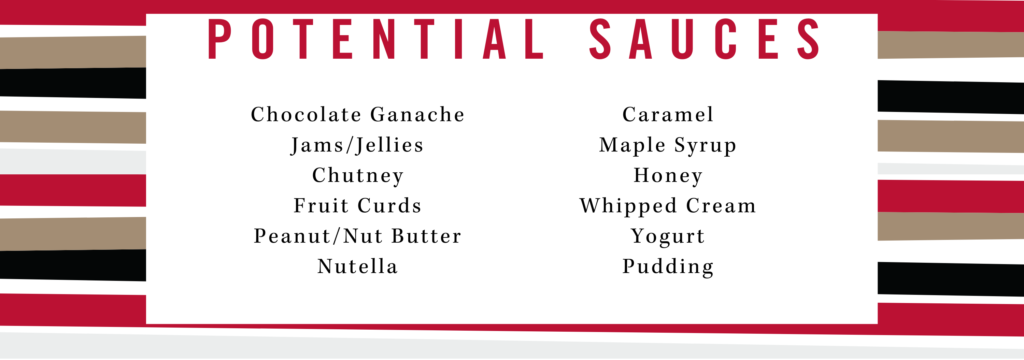 Cinco de Mayo Dessert Taco Sauces