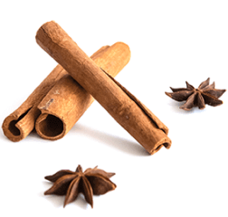 Cinnamon sticks and star anise