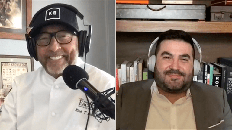 Andre Natera and Kirk Bachmann, the ultimate dish