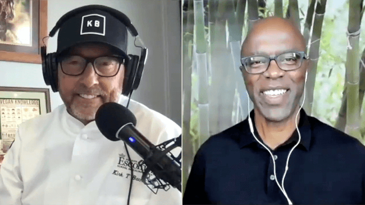 Greg bell and Kirk Bachmann split screen
