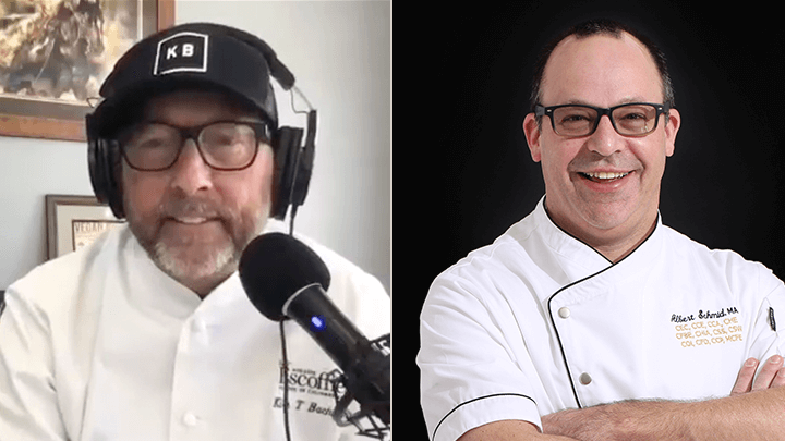 Chef Albert Schmid and Kirk Bachmann on Ultimate Dish
