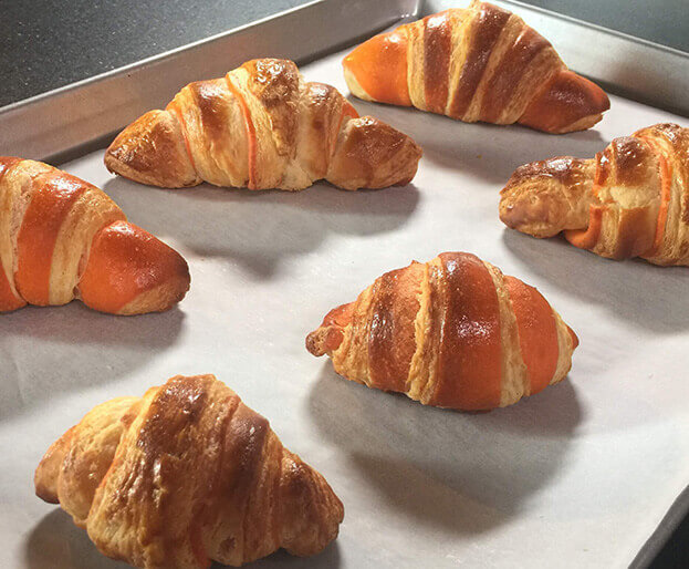 Flaky Homemade Croissants