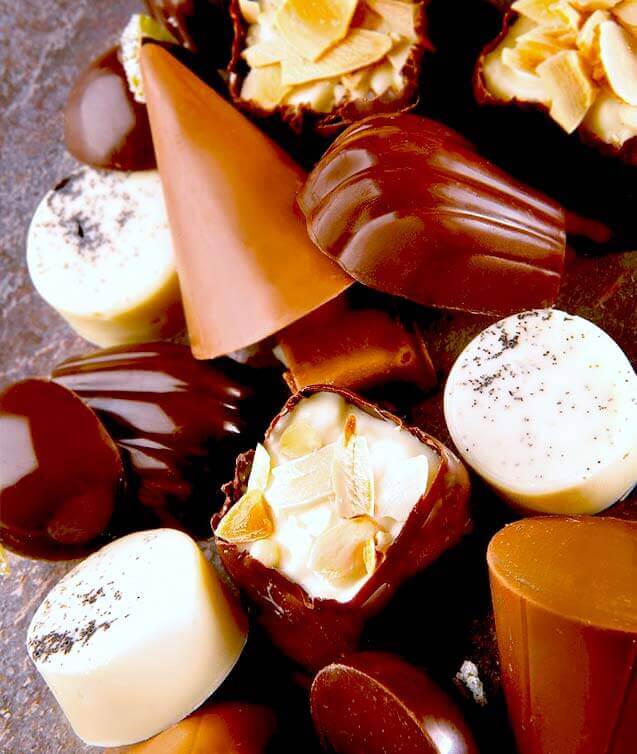 assortment of chocolates