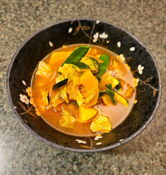 Vegetable Soondubu