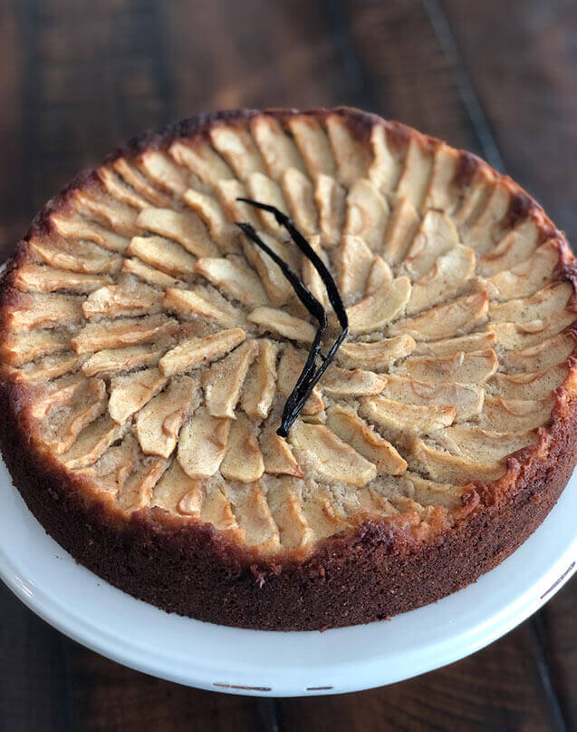 apple buckwheat cake