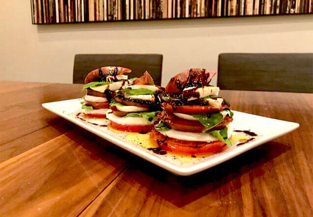 caprese stacks