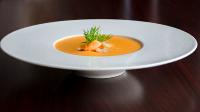 chef cesar lobster bisque