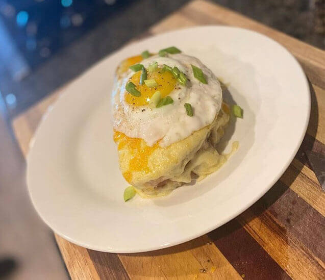 croque madame sandwich