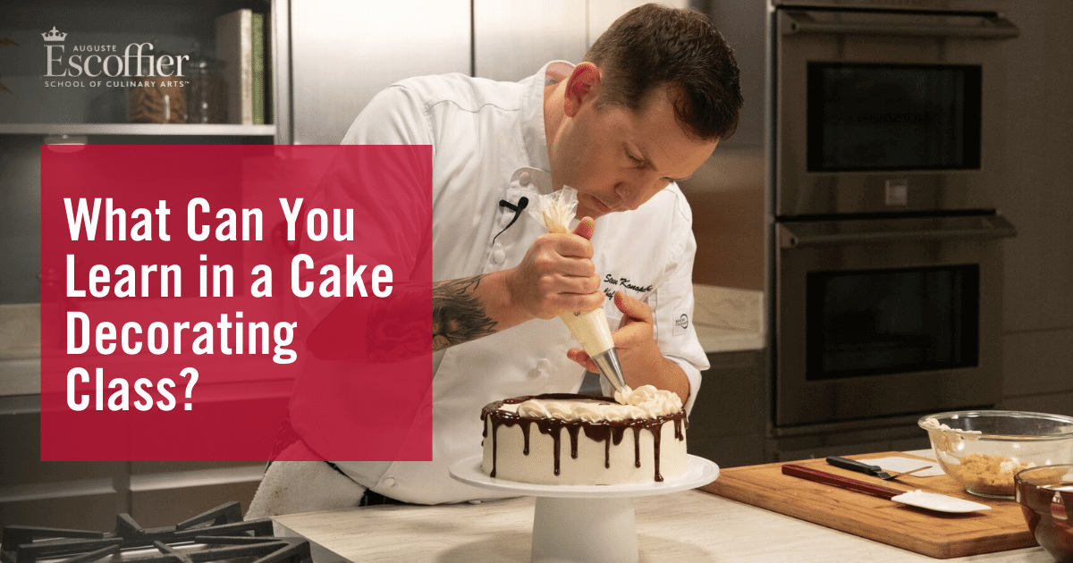 What Can You Learn in a Cake Decorating Class? - Escoffier