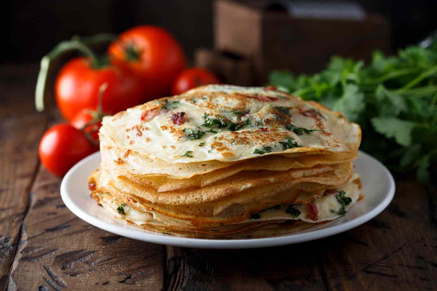 Savory Crepes {Any Filling!} –