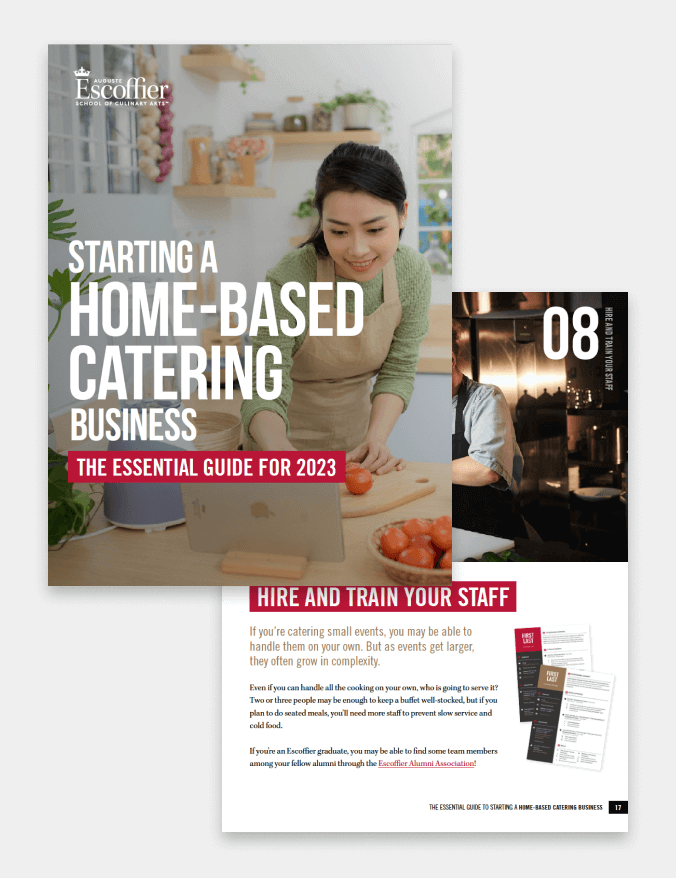 home catering business screenshot
