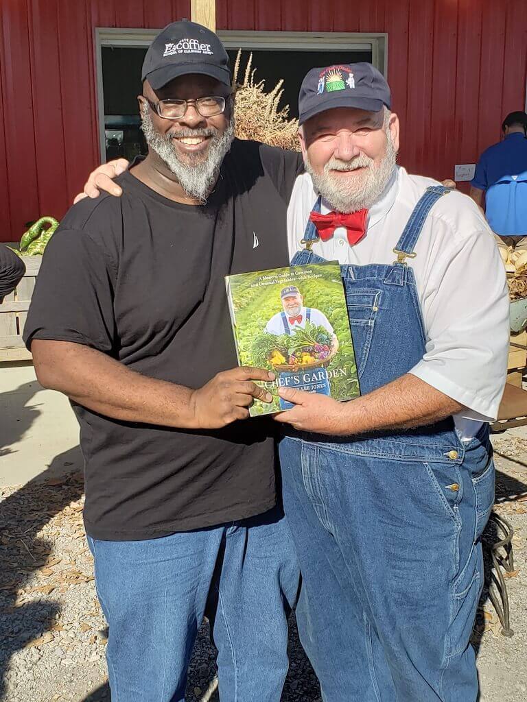 Chef Eric and Farmer Lee Jones