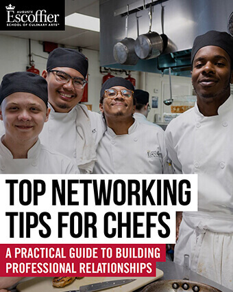 Top networking tips for chefs pdf guide cover