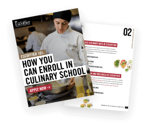 Escoffier 101 cover page and internal page screenshots